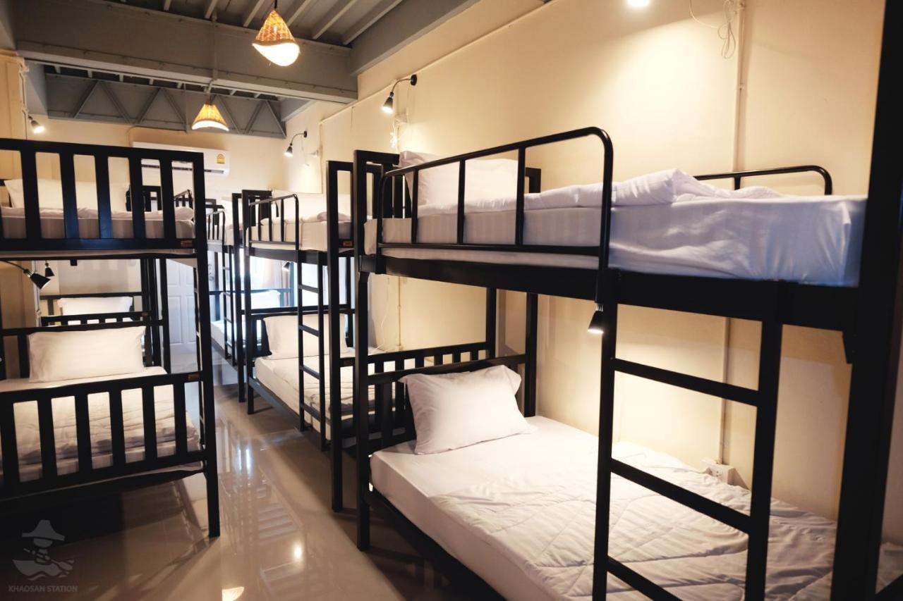 Khaosan Station (Adults Only) Hostel Bangkok Exterior foto