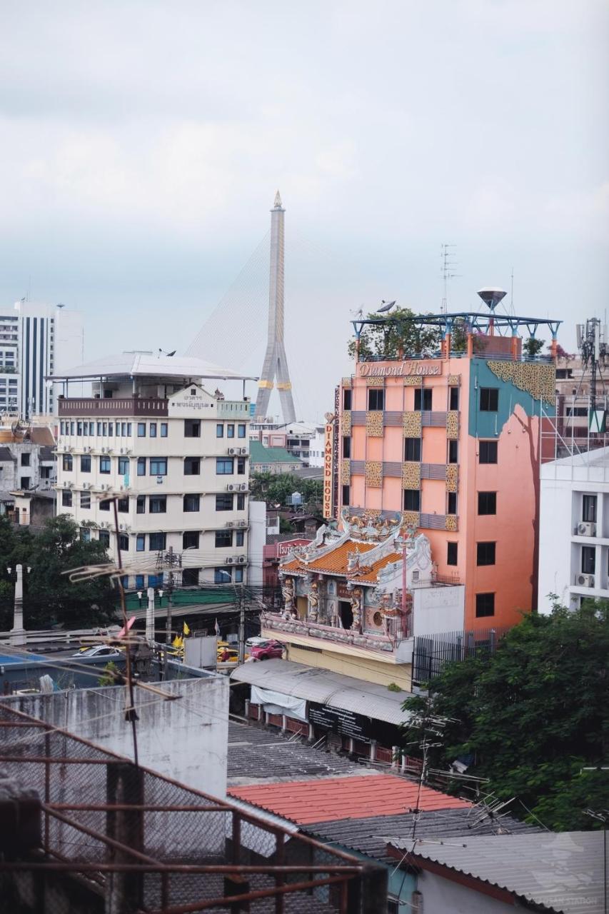 Khaosan Station (Adults Only) Hostel Bangkok Exterior foto